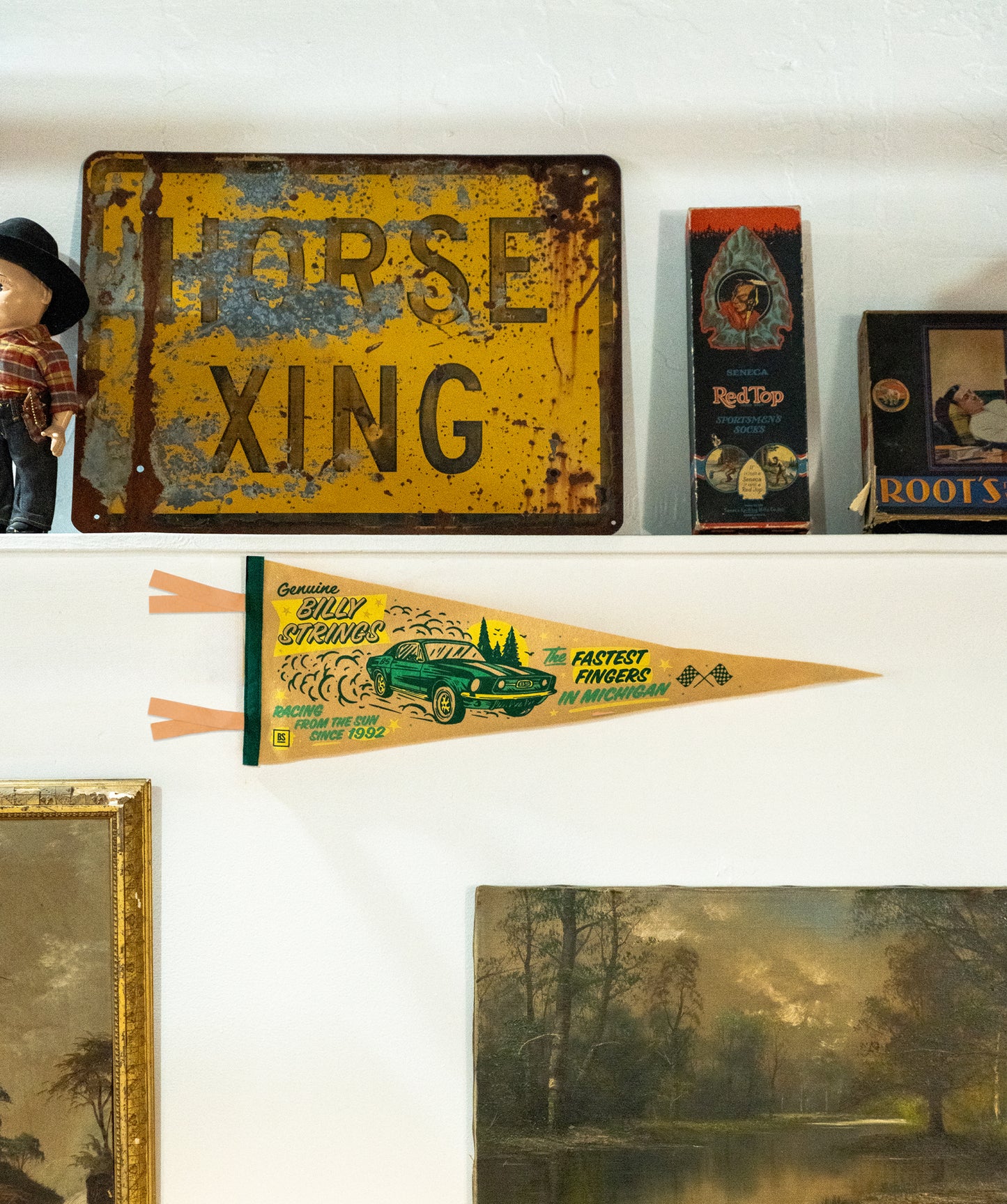 Genuine Billy Strings Pennant • Billy Strings x Oxford Pennant