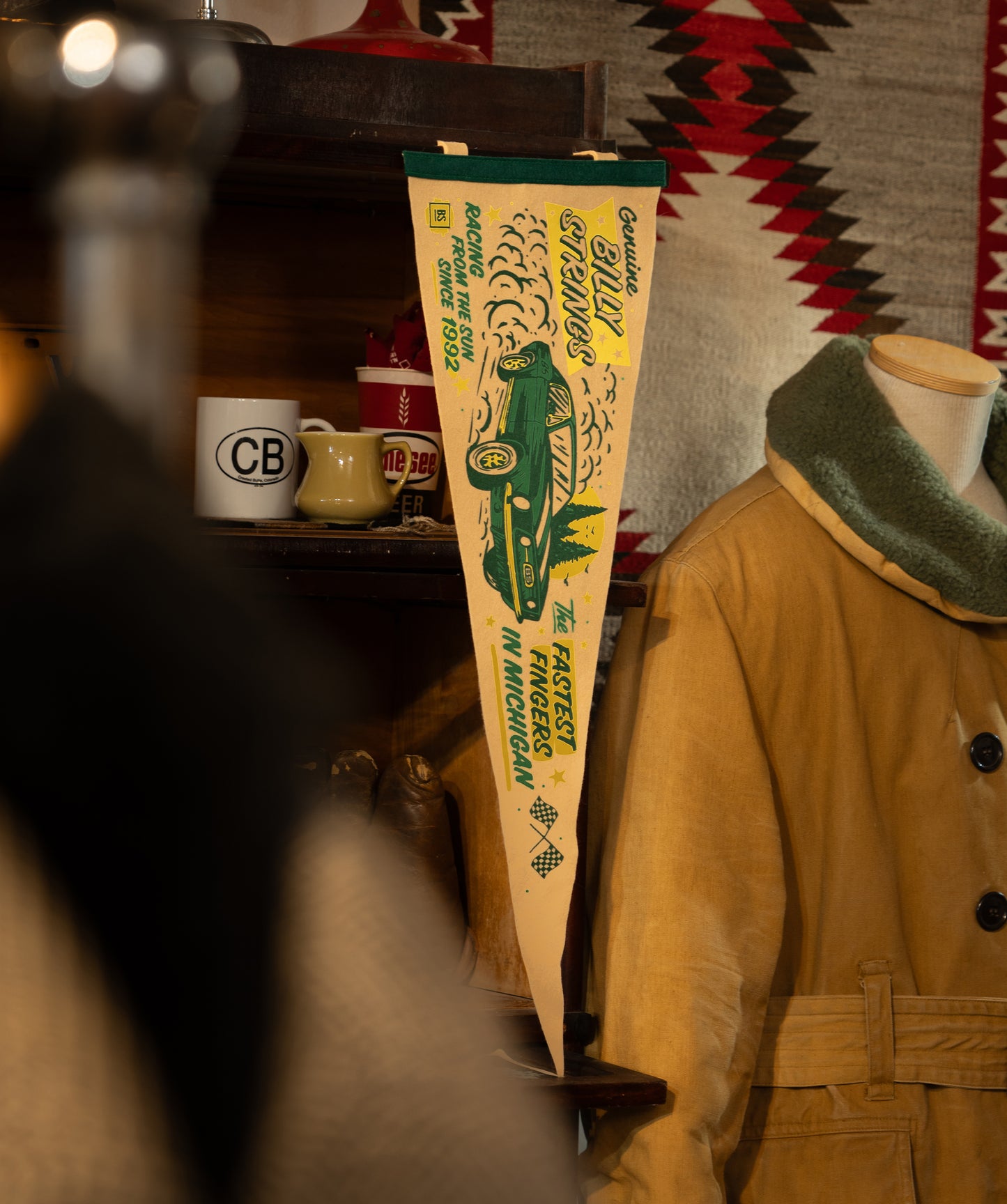 Genuine Billy Strings Pennant • Billy Strings x Oxford Pennant