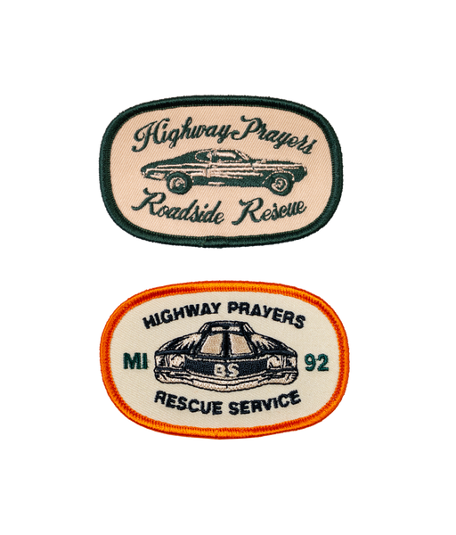Highway Prayers Embroidered Patch Pack • Billy Strings x Oxford Pennant