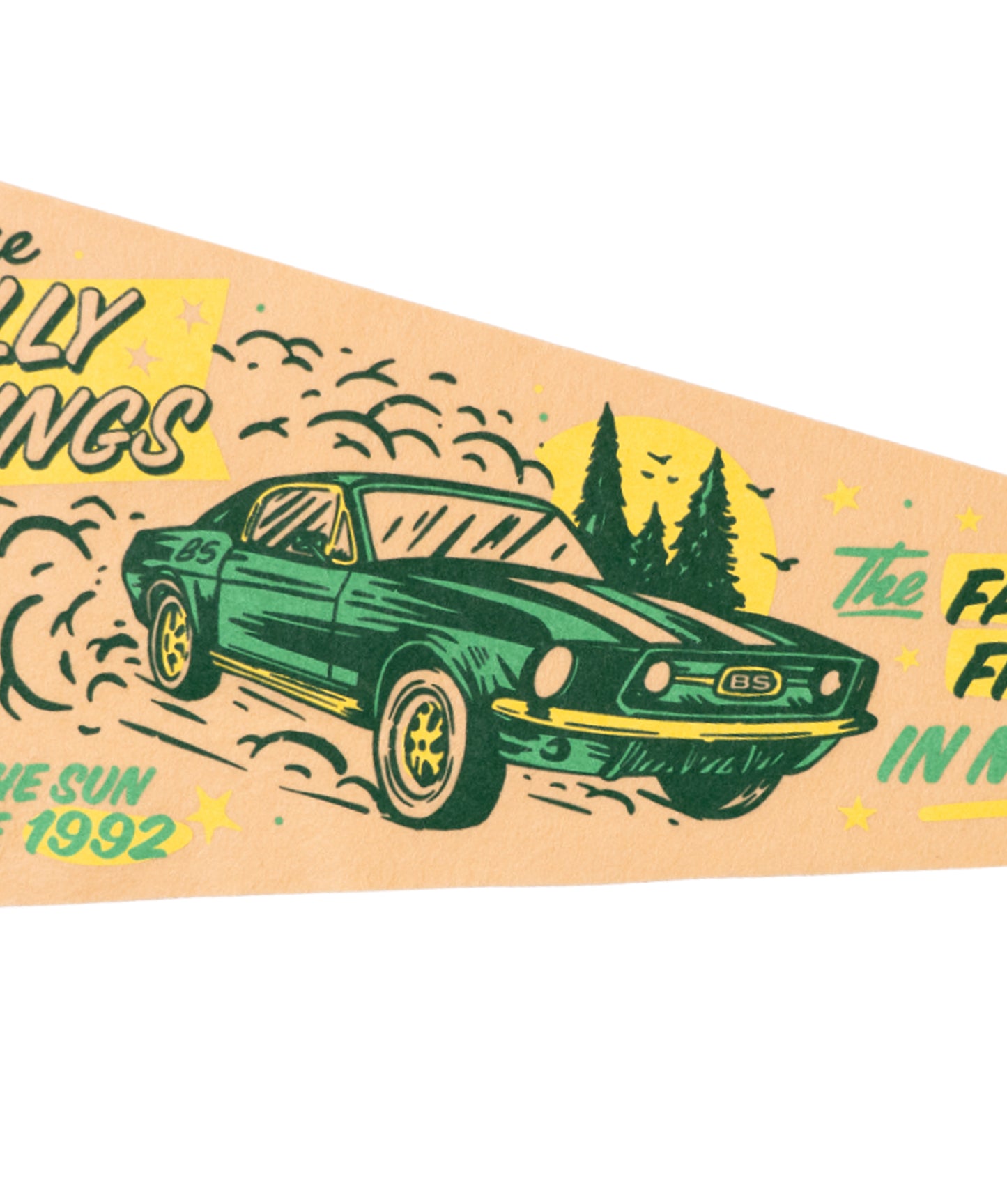 Genuine Billy Strings Pennant • Billy Strings x Oxford Pennant