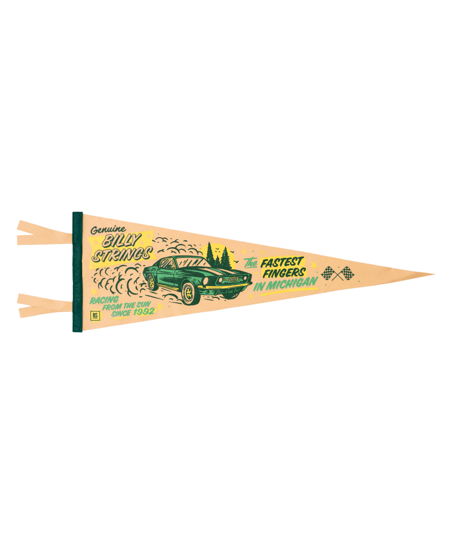 Genuine Billy Strings Pennant • Billy Strings x Oxford Pennant