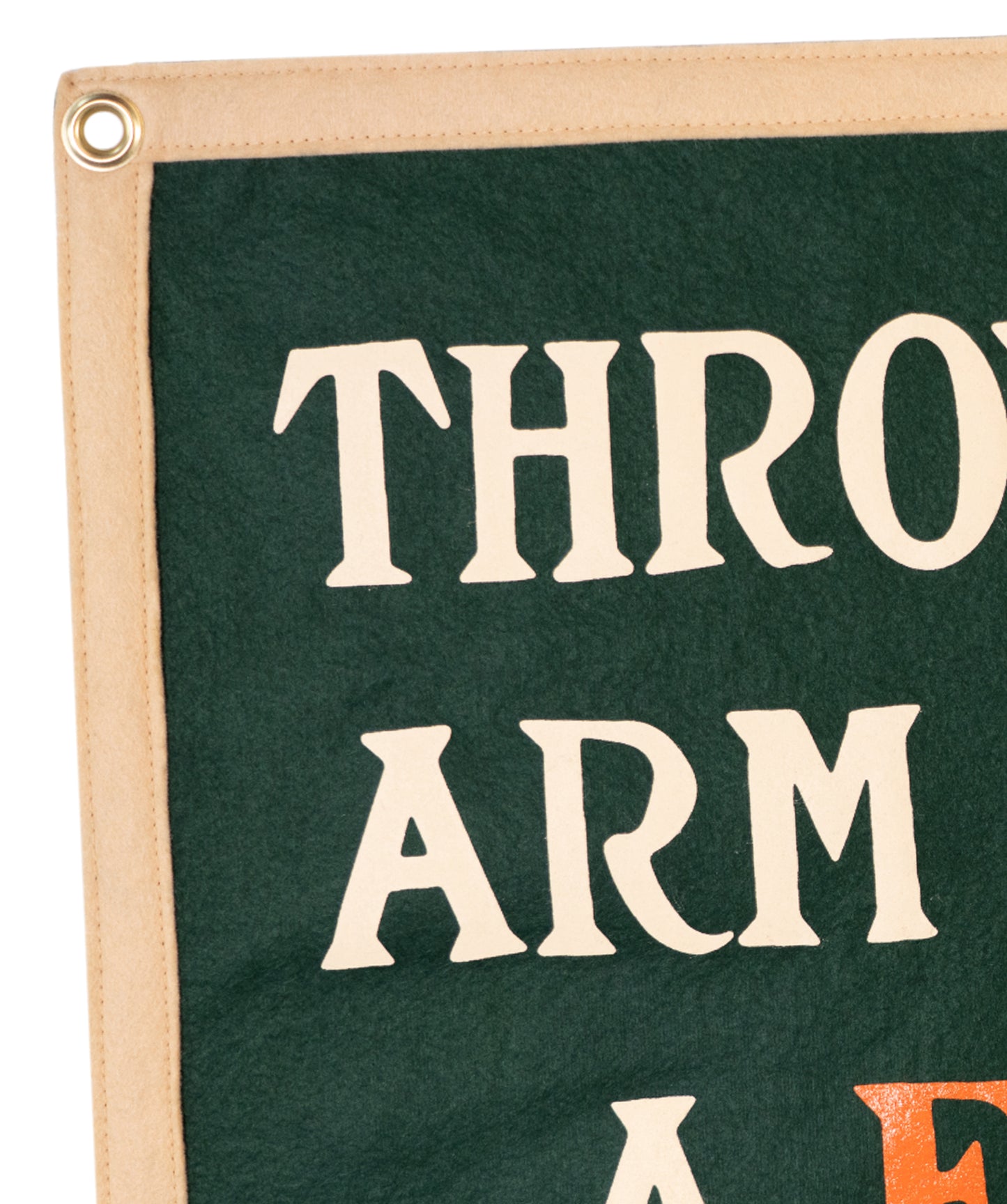 Throw Your Arm Around A Friend Camp Flag • Billy Strings x Oxford Pennant