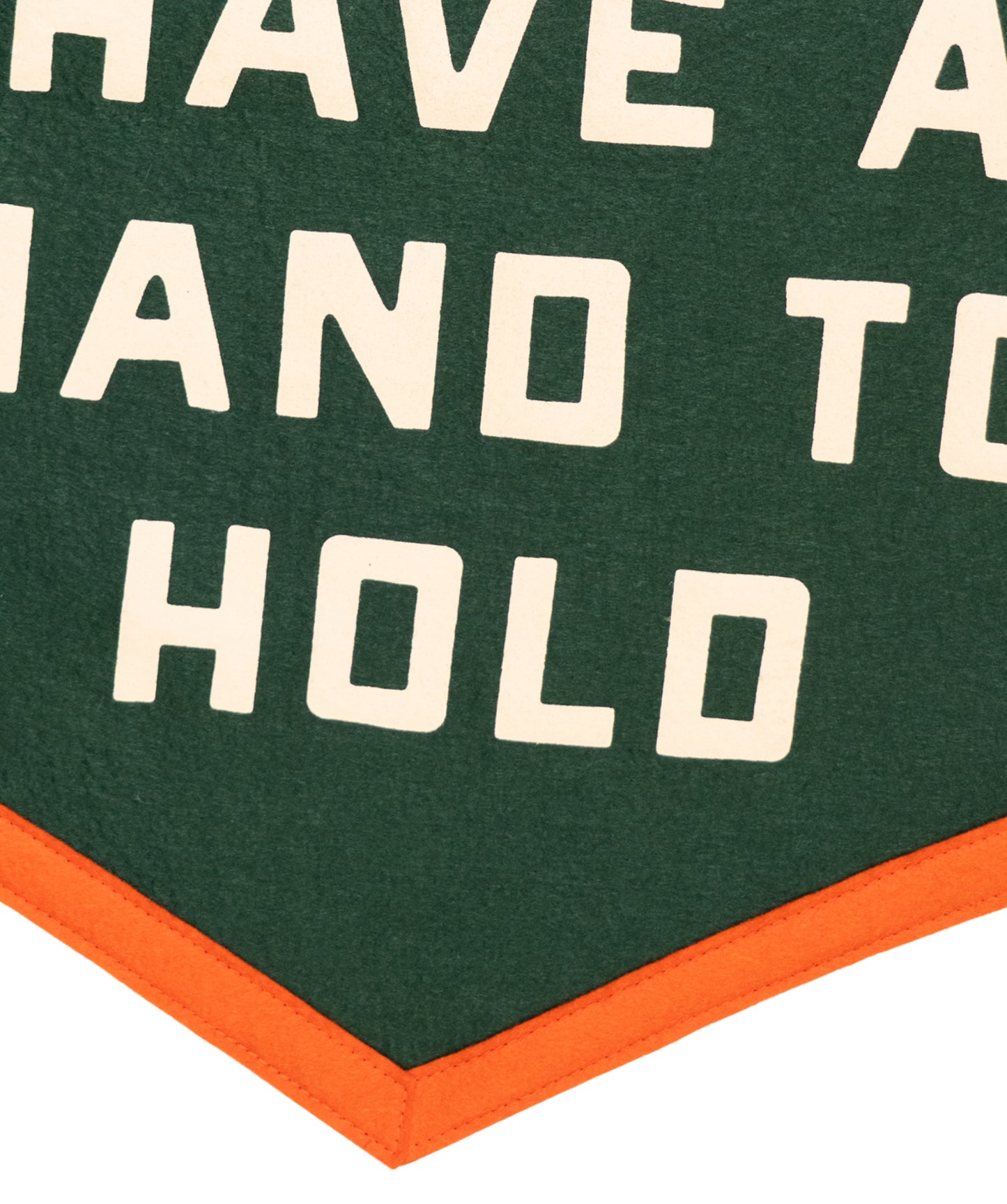 You'll Always Have A Hand To Hold Camp Flag • Billy Strings x Oxford Pennant