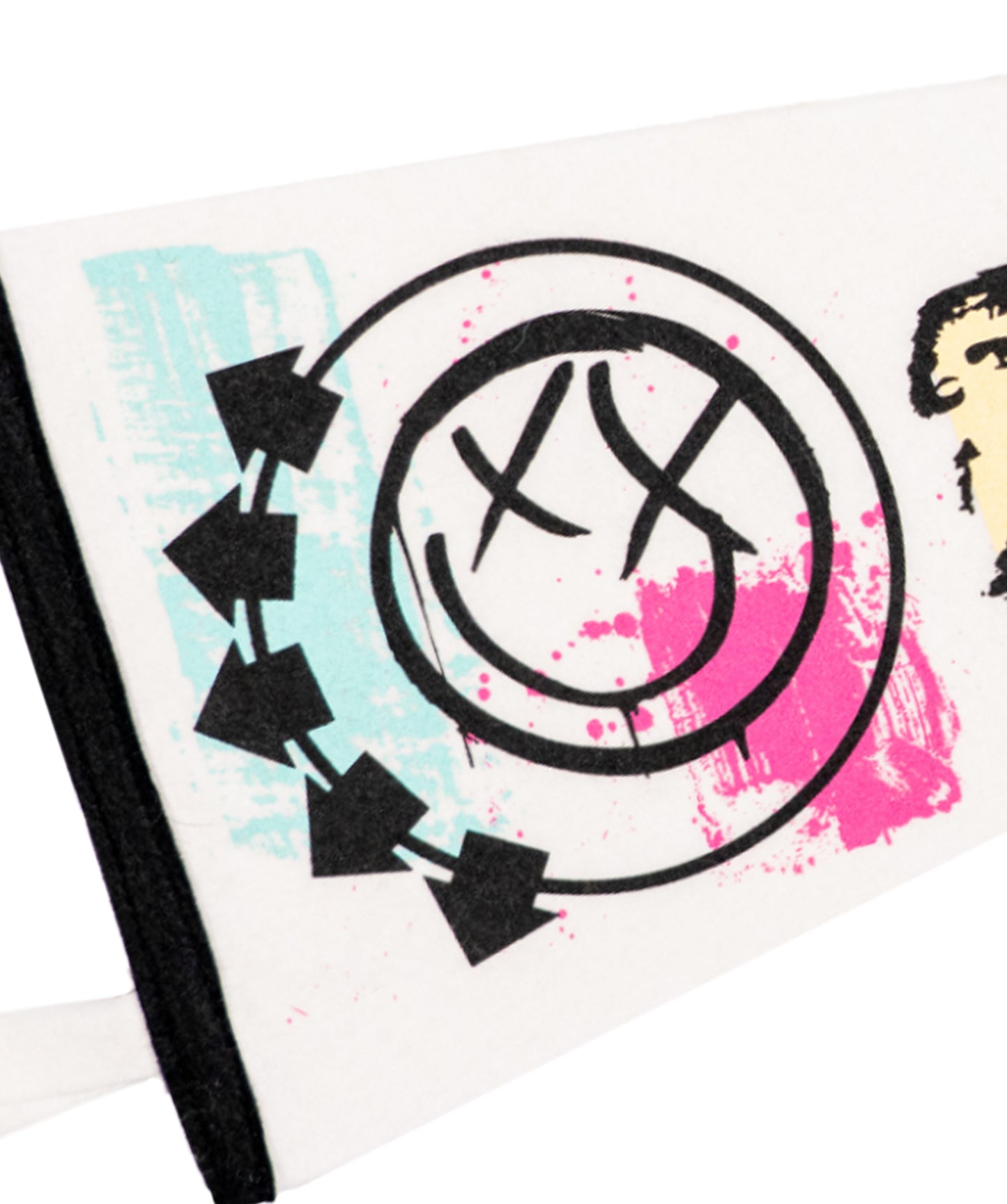 blink-182 Smiley Pennant • blink-182 x Oxford Pennant