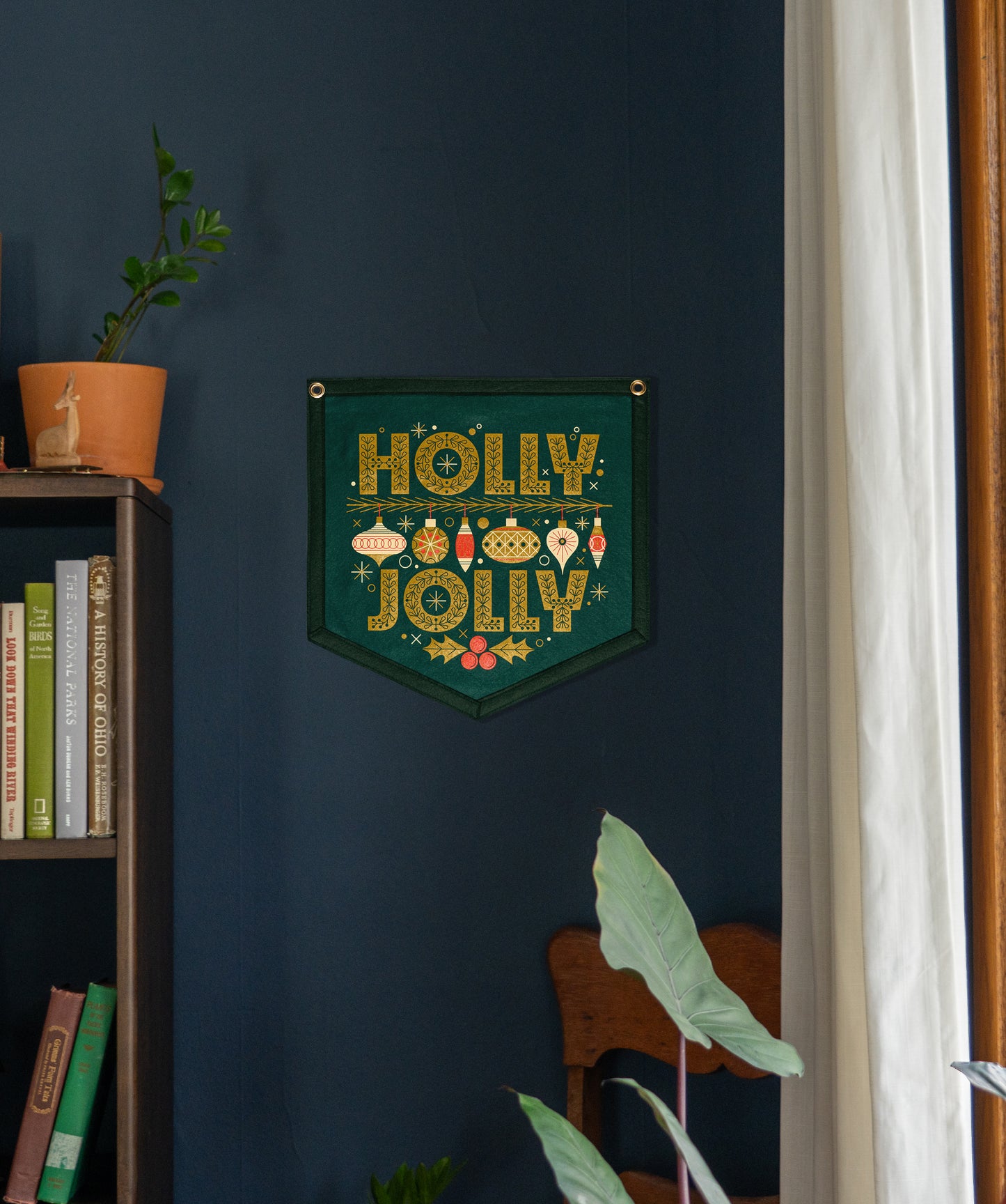 Holly Jolly Camp Flag • Invisible Creature x Oxford Pennant