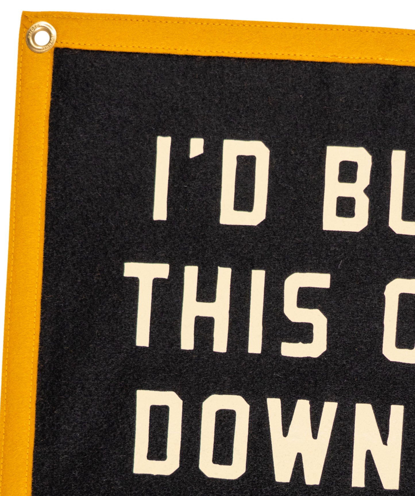 Burn This City Down Camp Flag • Fall Out Boy x Oxford Pennant