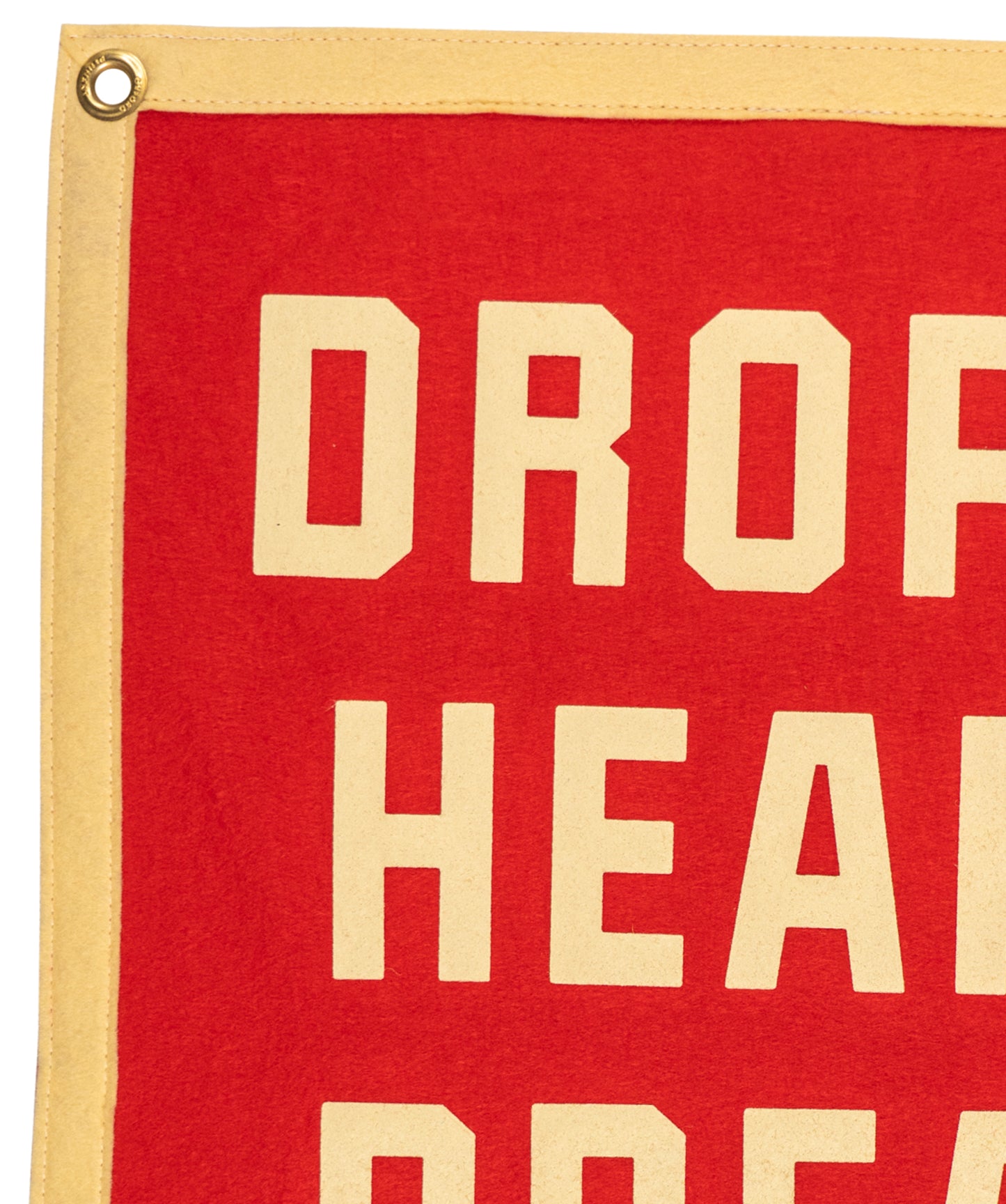 Drop A Heart Break A Name Camp Flag • Fall Out Boy x Oxford Pennant