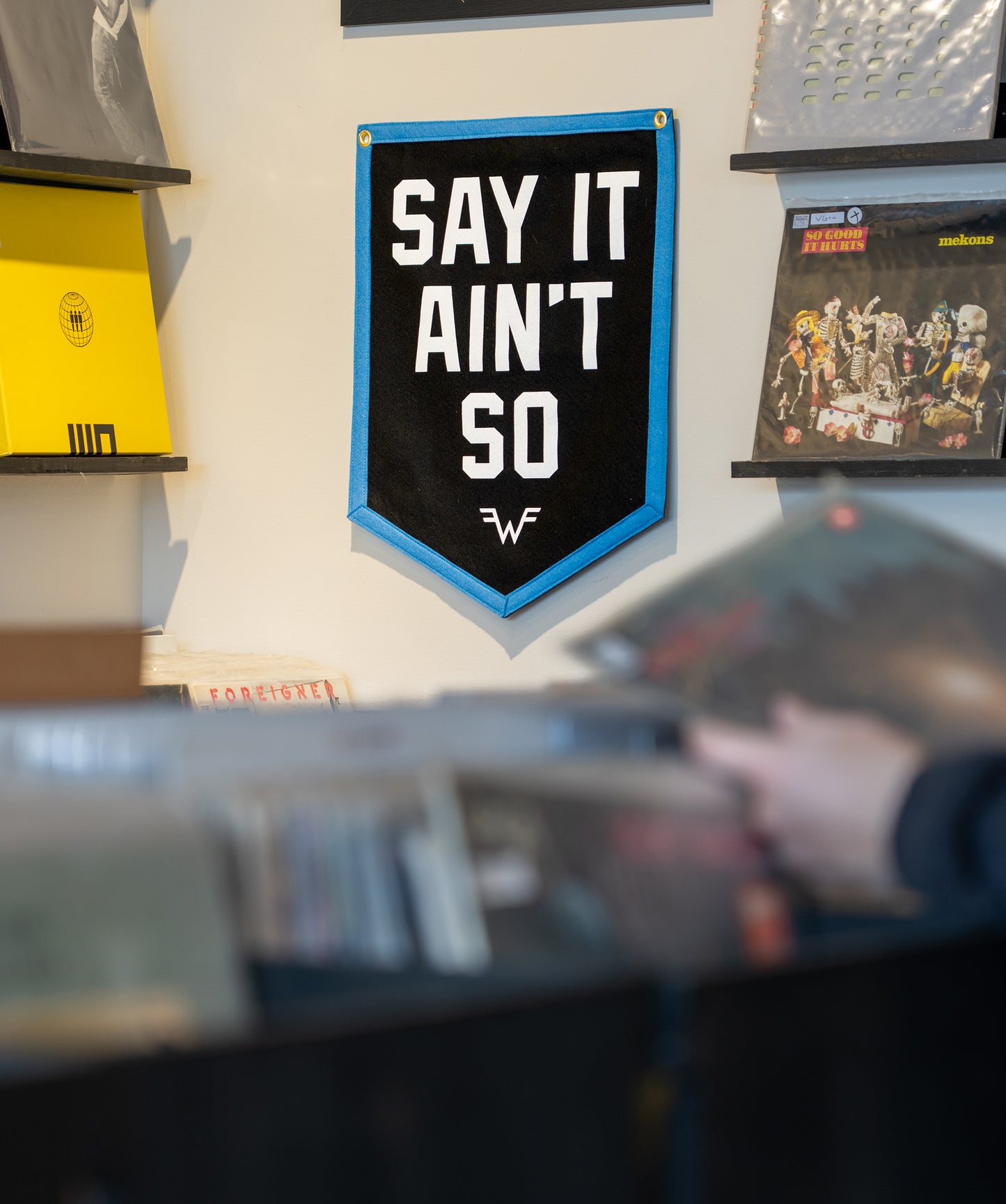 Say It Ain't So Camp Flag • Weezer x Oxford Pennant