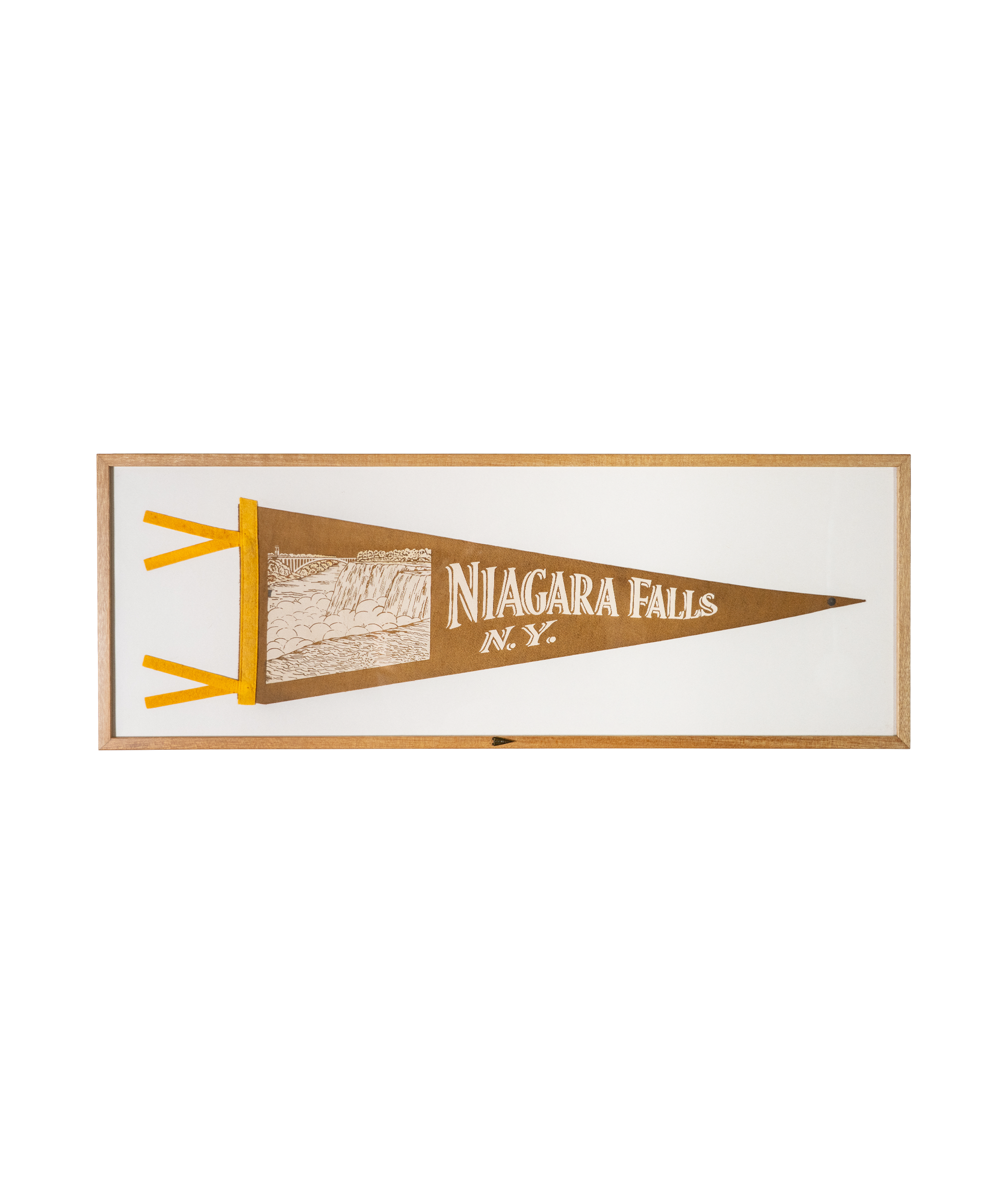 Vintage Niagara Falls, New York Framed Pennant | Oxford Pennant