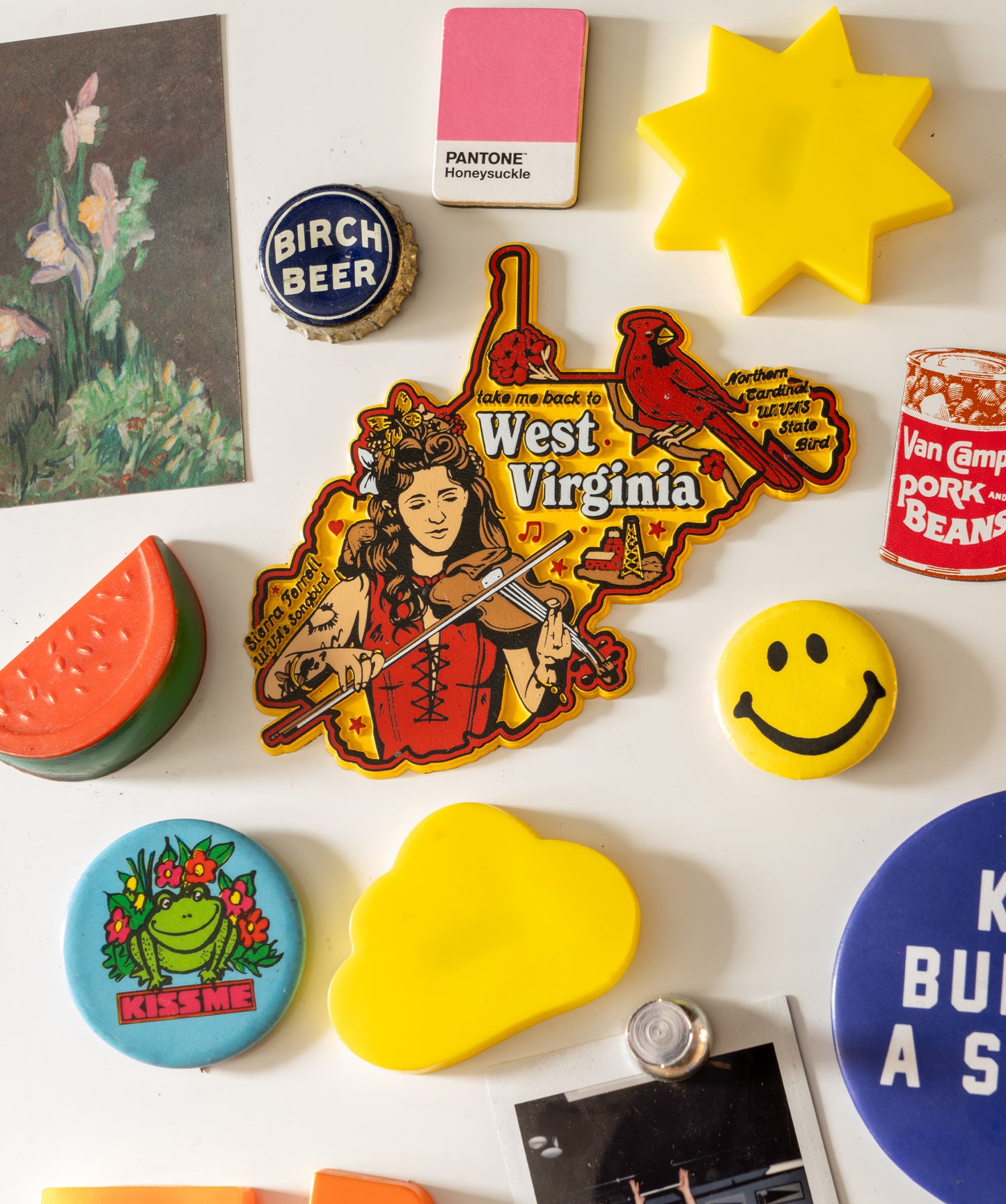 Take Me Back To West Virginia Magnet • Sierra Ferrell x Oxford Pennant