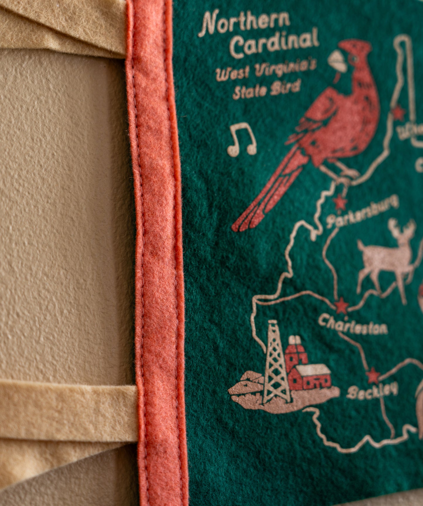 Take Me Back To West Virginia Where My True Love Is Waitin' Pennant • Sierra Ferrell x Oxford Pennant