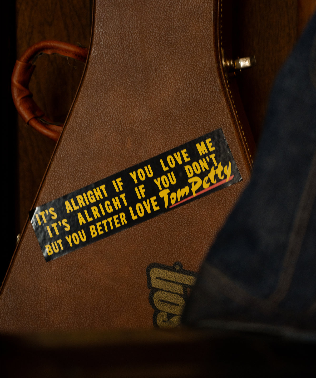 You Better Love Tom Petty Bumper Sticker • Tom Petty x Oxford Pennant