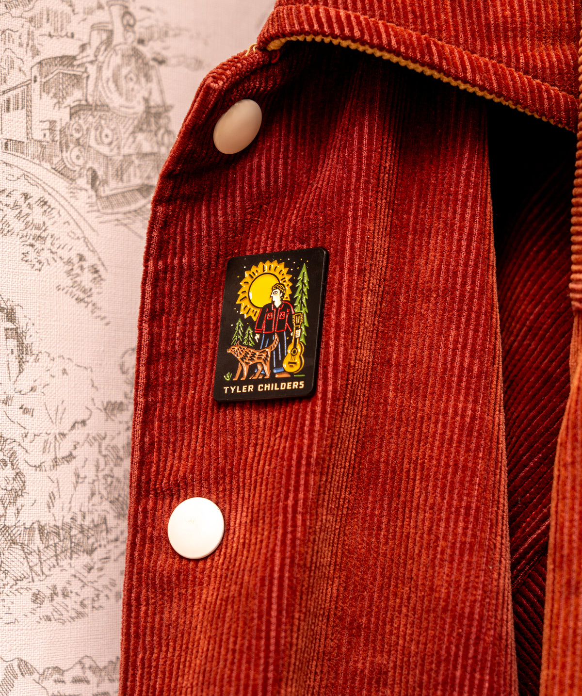 Tyler Childers Enamel Pin • Tyler Childers x Oxford Pennant