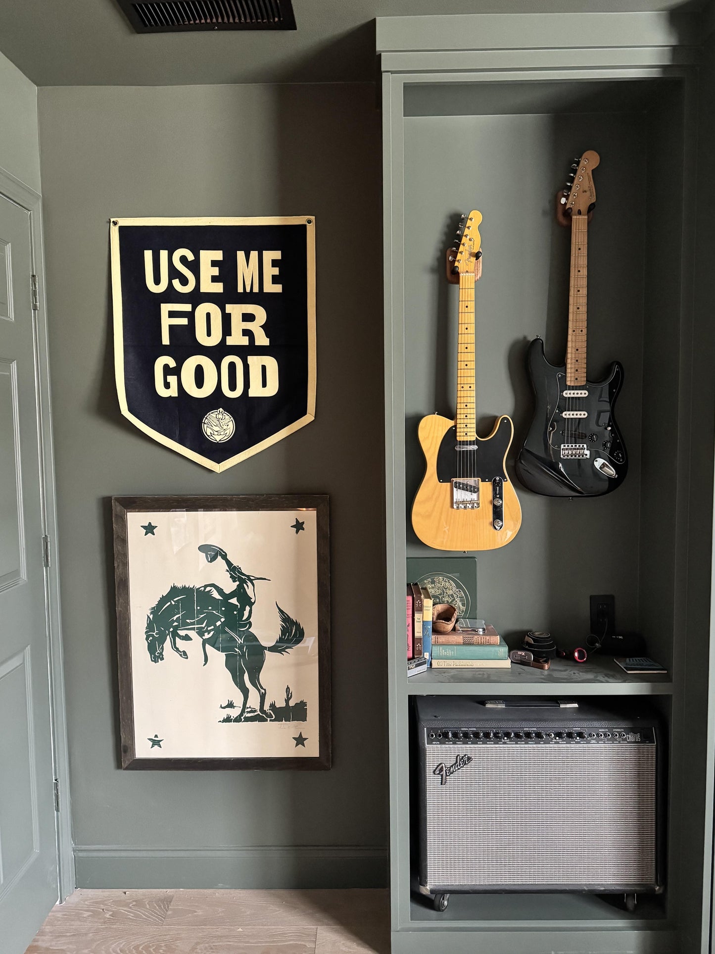 Use Me For Good Banner • Jason Isbell x Oxford Pennant
