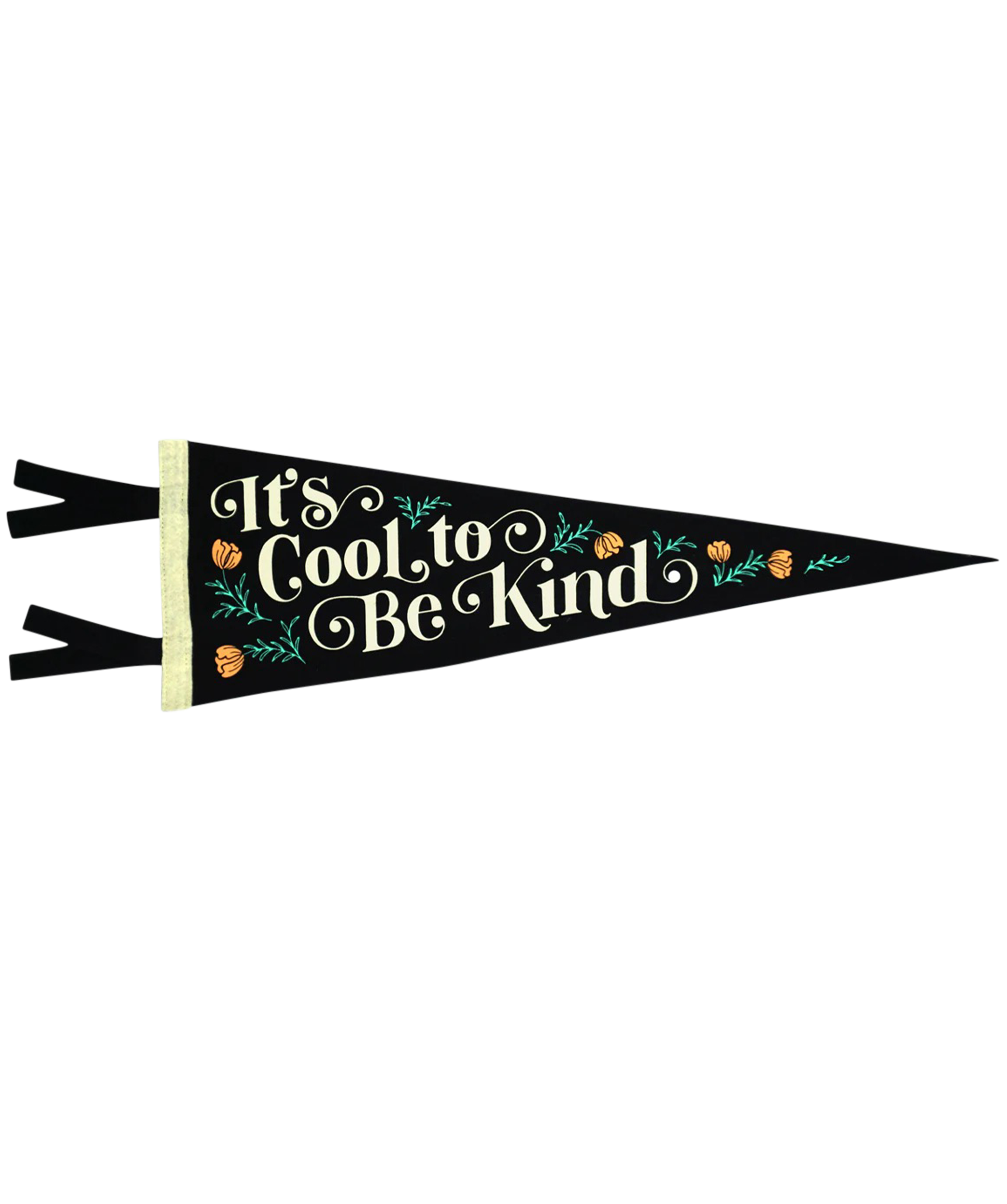 It's Cool To Be Kind Pennant | Everyday Hooray x Oxford Pennant It's Cool To Be Kind Pennant | Everyday Hooray x Oxford Pennant