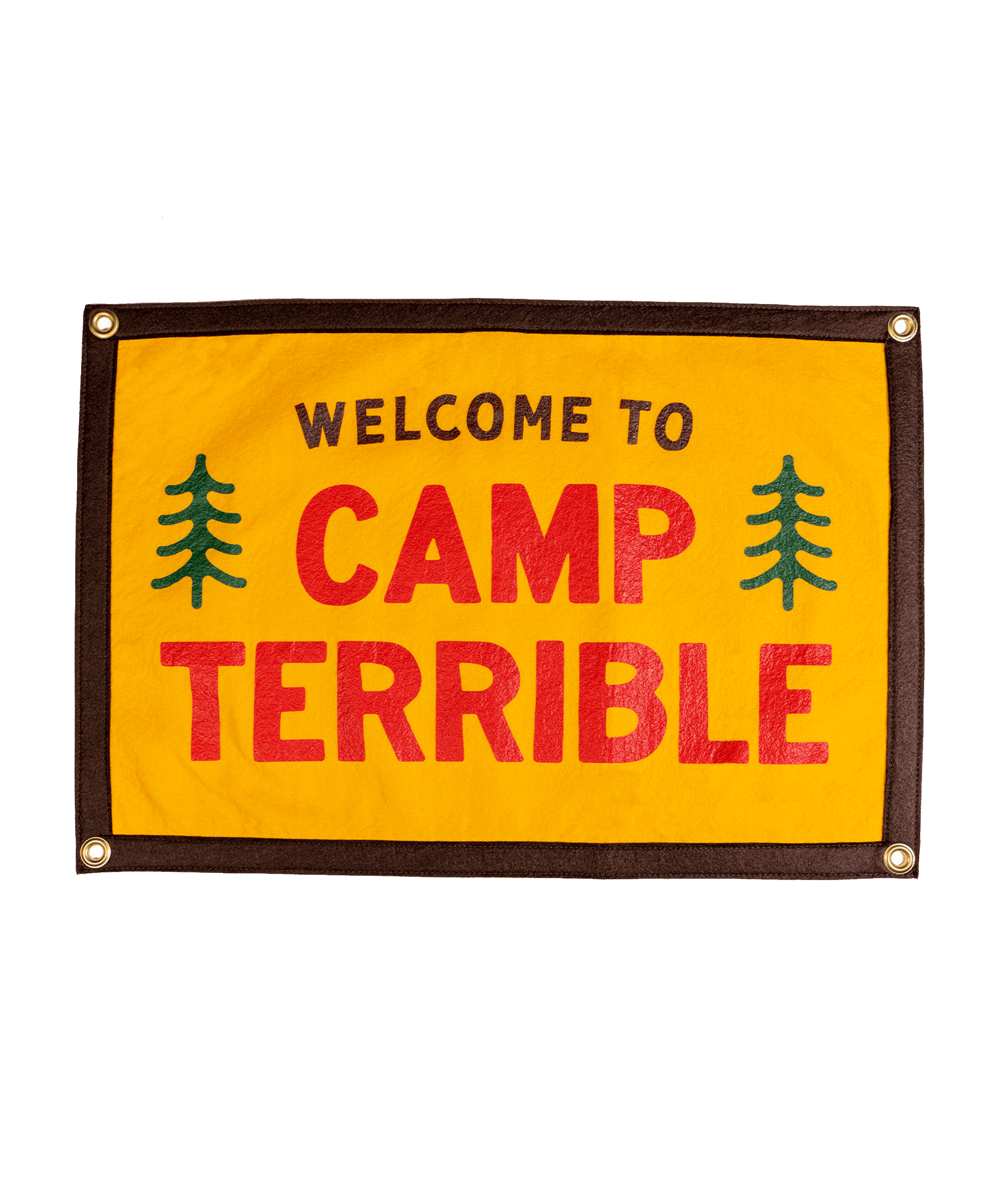 Personalized Welcome To Camp Flag • Kelle Hampton x Oxford Pennant