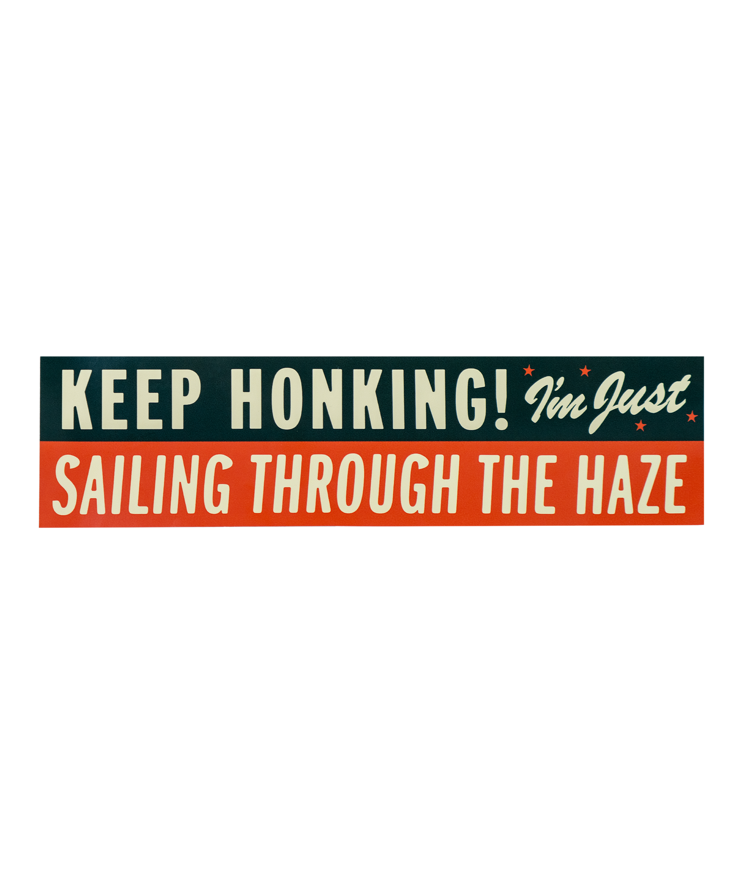 Keep Honking! Bumper Sticker • Billy Strings x Oxford Pennant