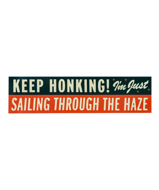 Keep Honking! Bumper Sticker  • Billy Strings x Oxford Pennant
