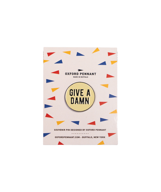 Give a Damn Enamel Pin