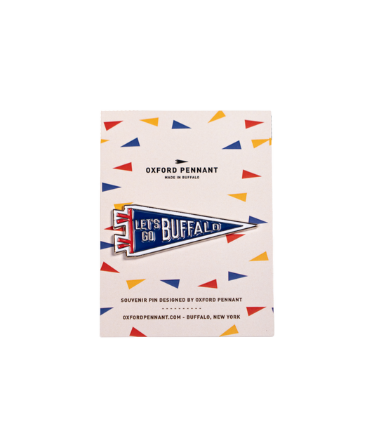 Let's Go Buffalo Enamel Pin