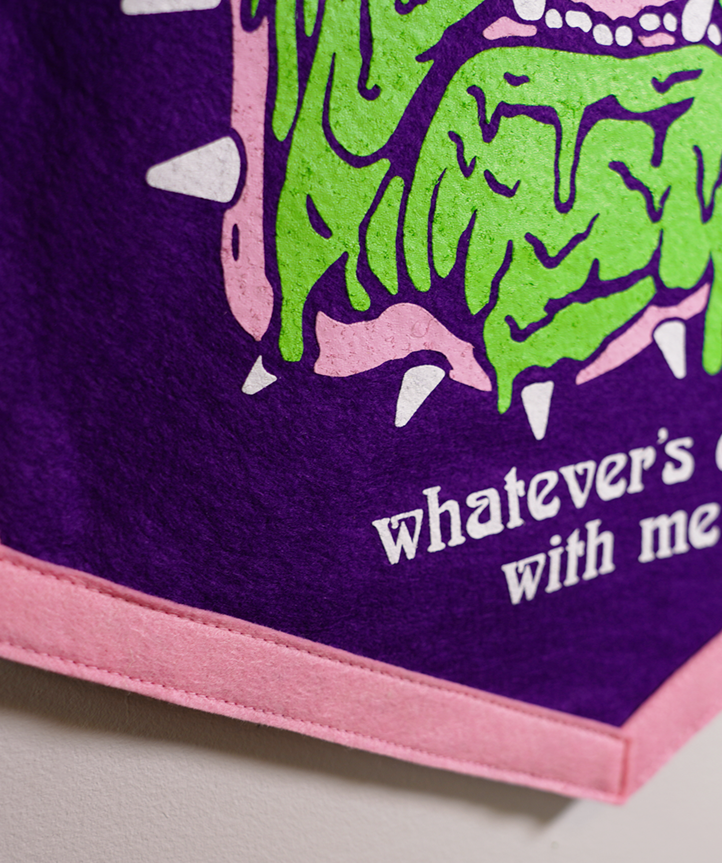 Whatever's Cool With Me Camp Flag  • Dinosaur Jr. x Oxford Pennant