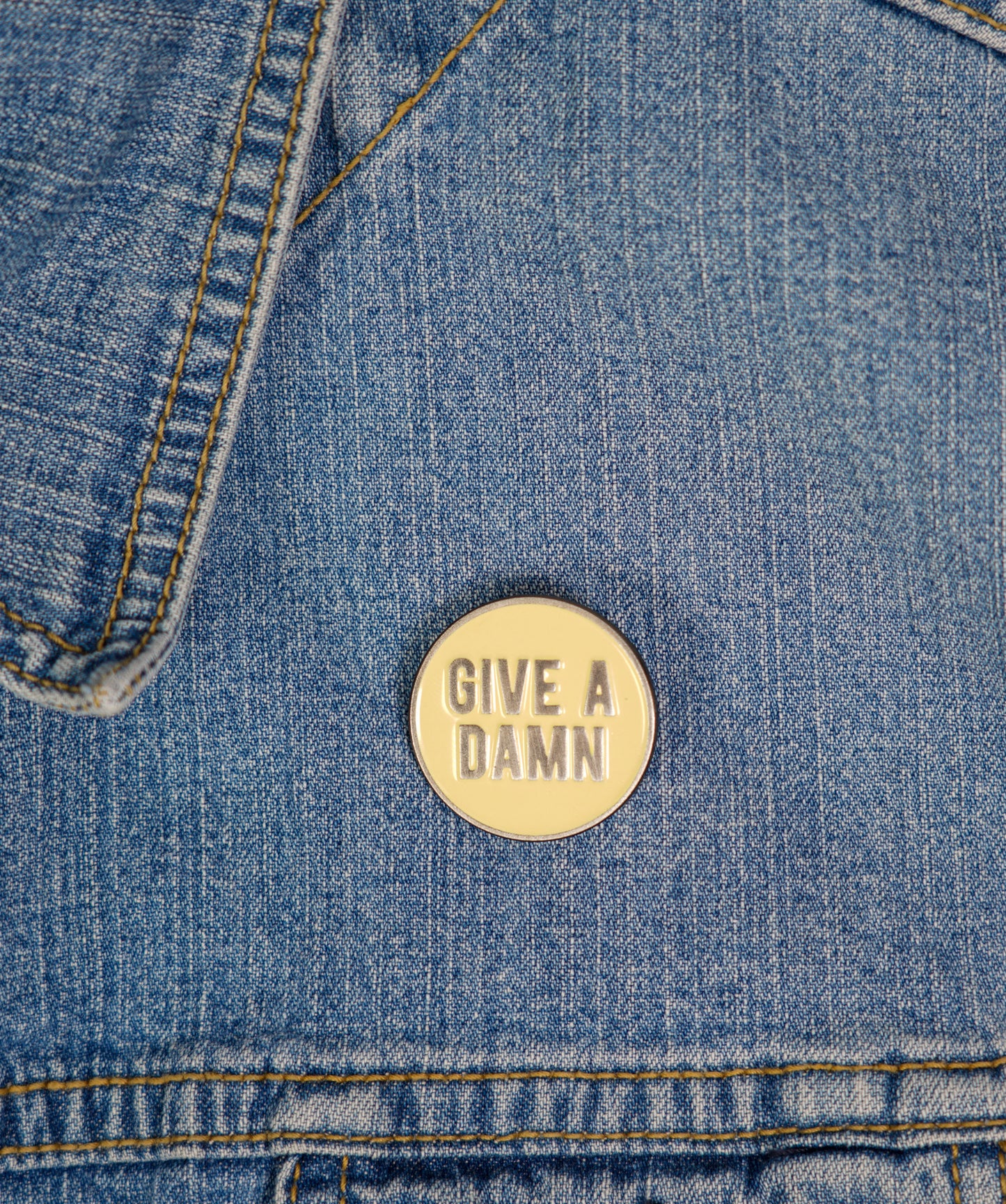 Give a Damn Enamel Pin