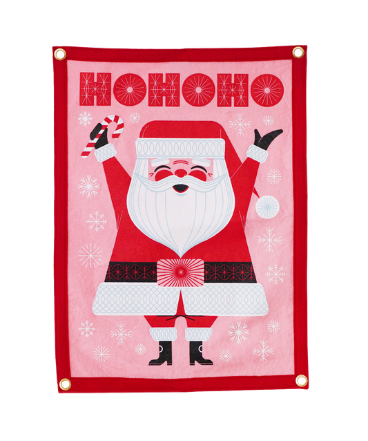 Ho Ho Ho Camp Flag • Invisible Creature x Oxford Pennant