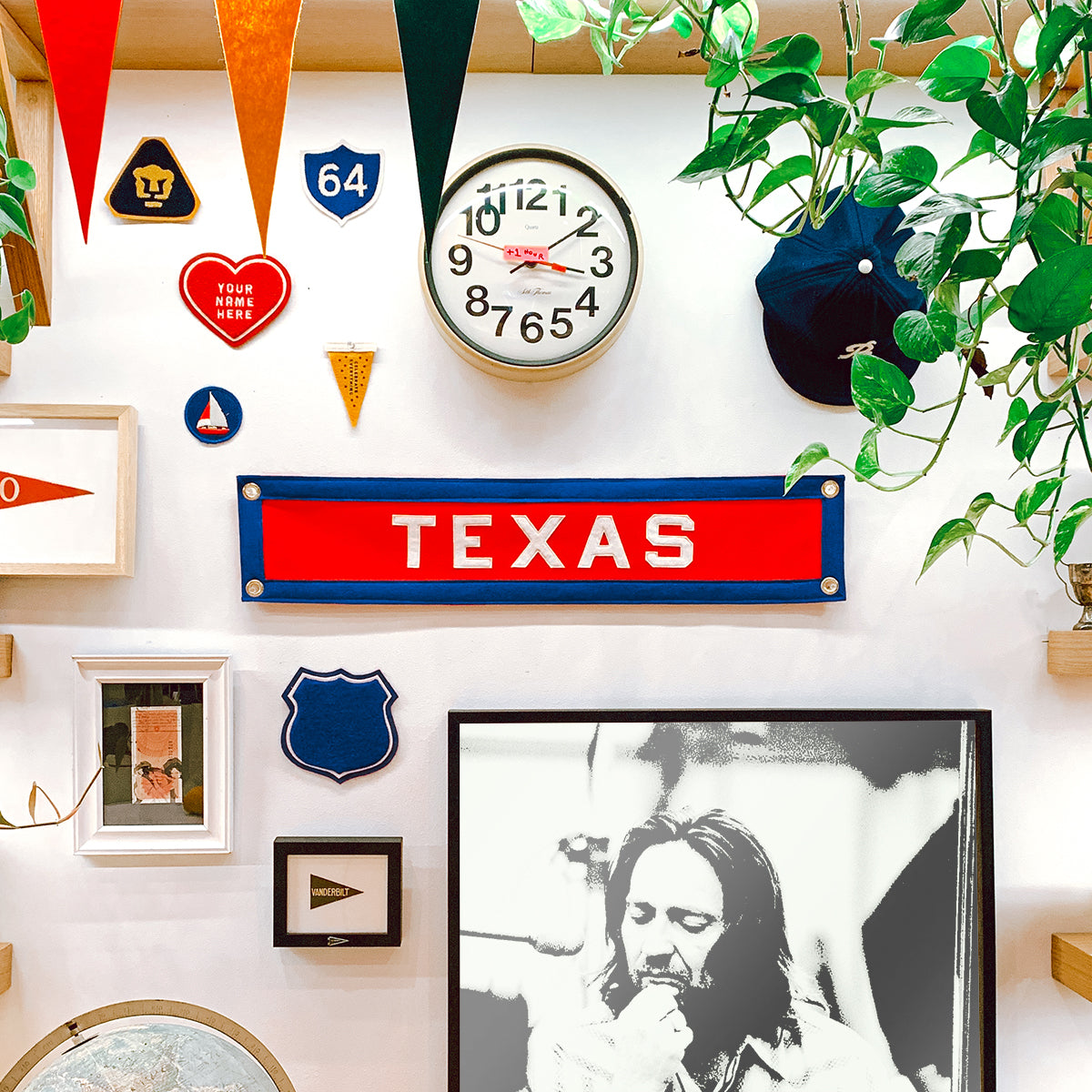 Personalized Word Banner