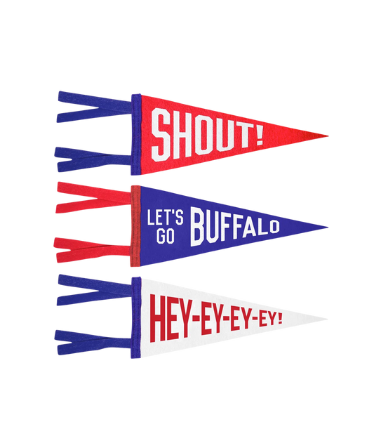 Buffalo Mini Pennants