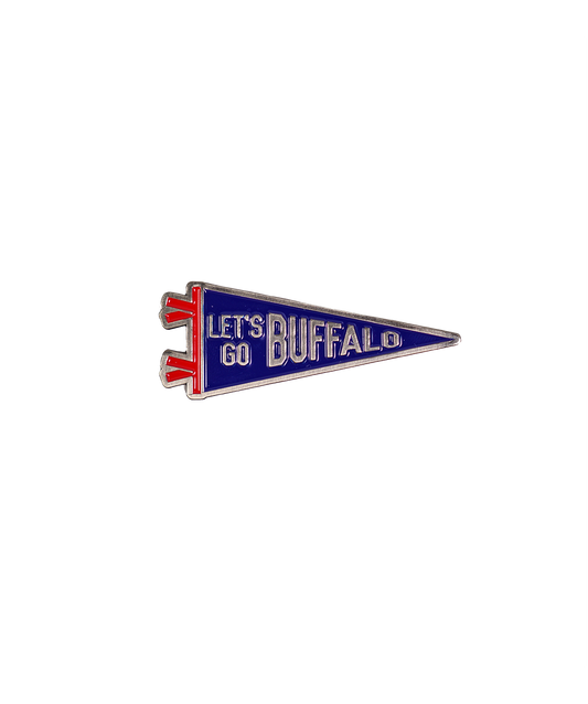 Let's Go Buffalo Enamel Pin