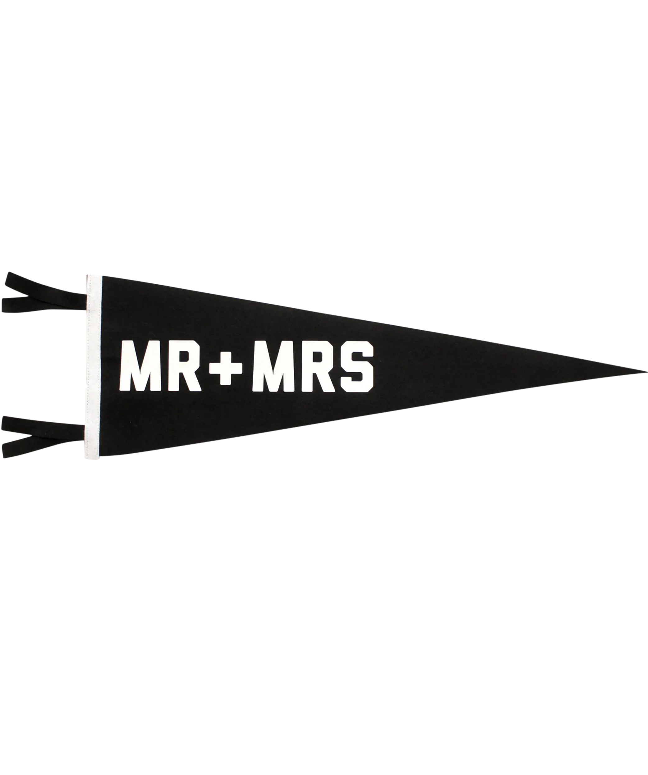 Mr + Mrs Wedding Pennant | Oxford Pennant