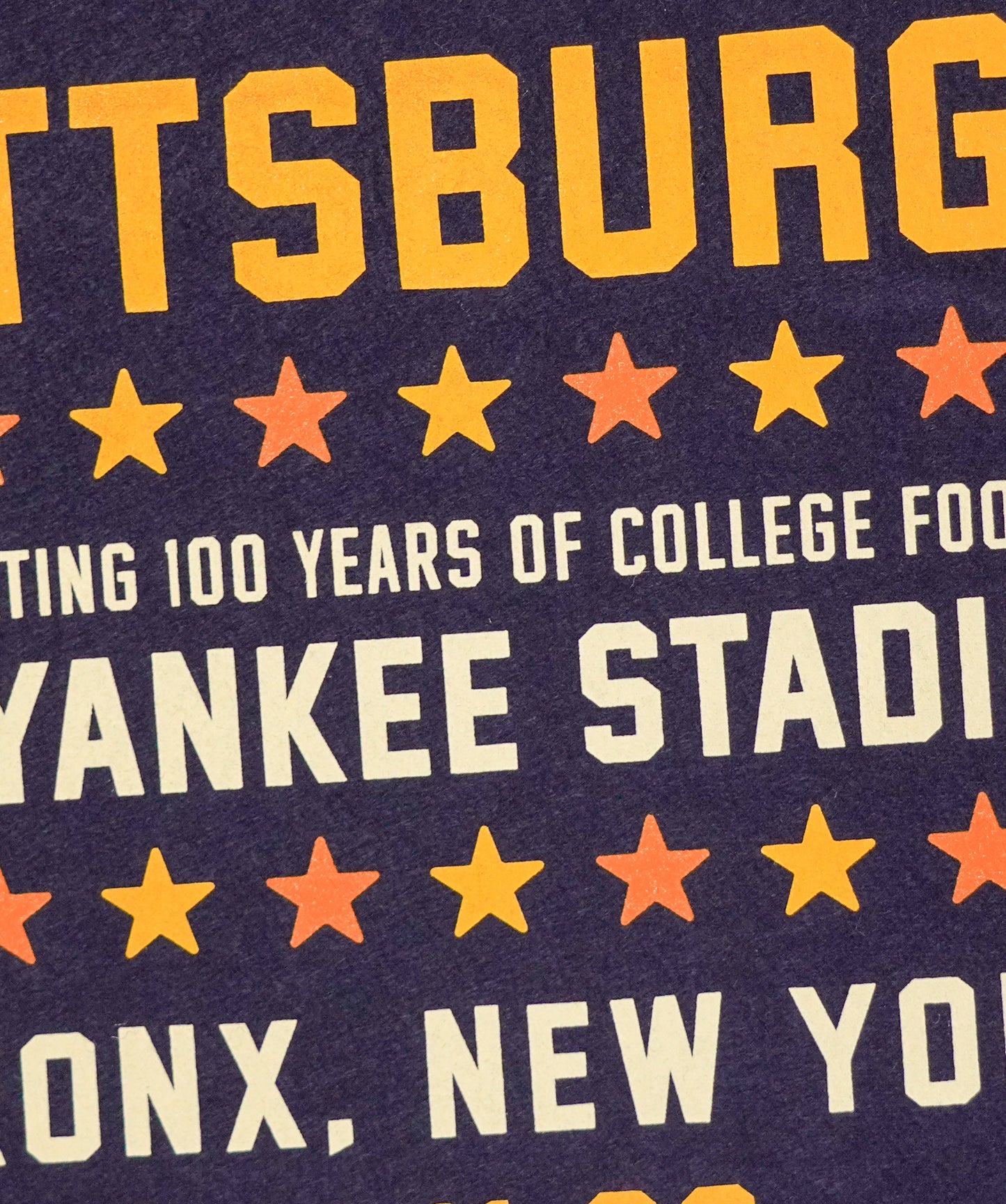 Pittsburgh vs Syracuse Commemorative Camp Flag