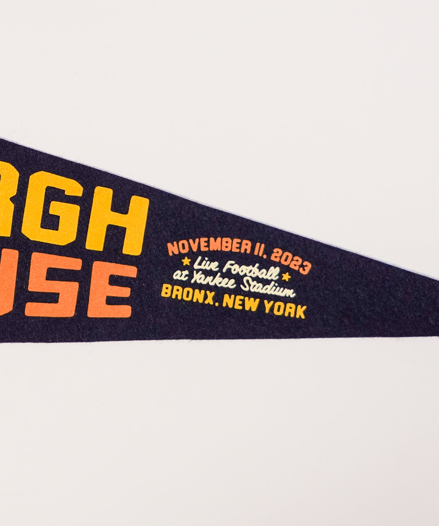 Pittsburgh vs Syracuse Commemorative Pennant
