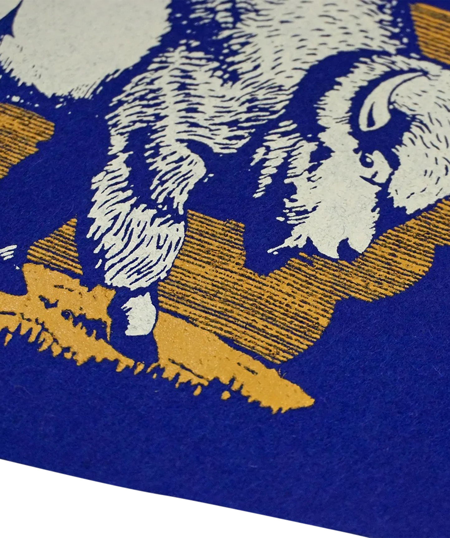 Retro Buffalo Pennant