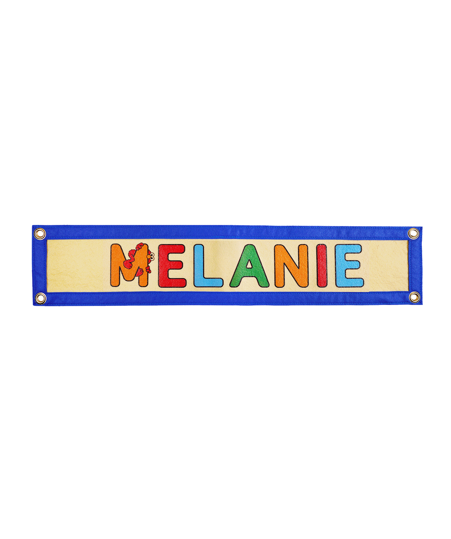 Personalized Elmo Name Camp Flag • Sesame Street x Oxford Pennant