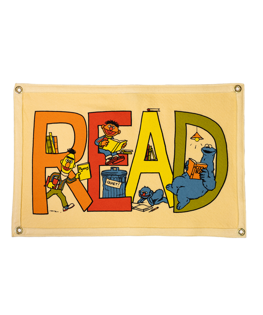 READ Camp Flag • Sesame Street x Oxford Pennant