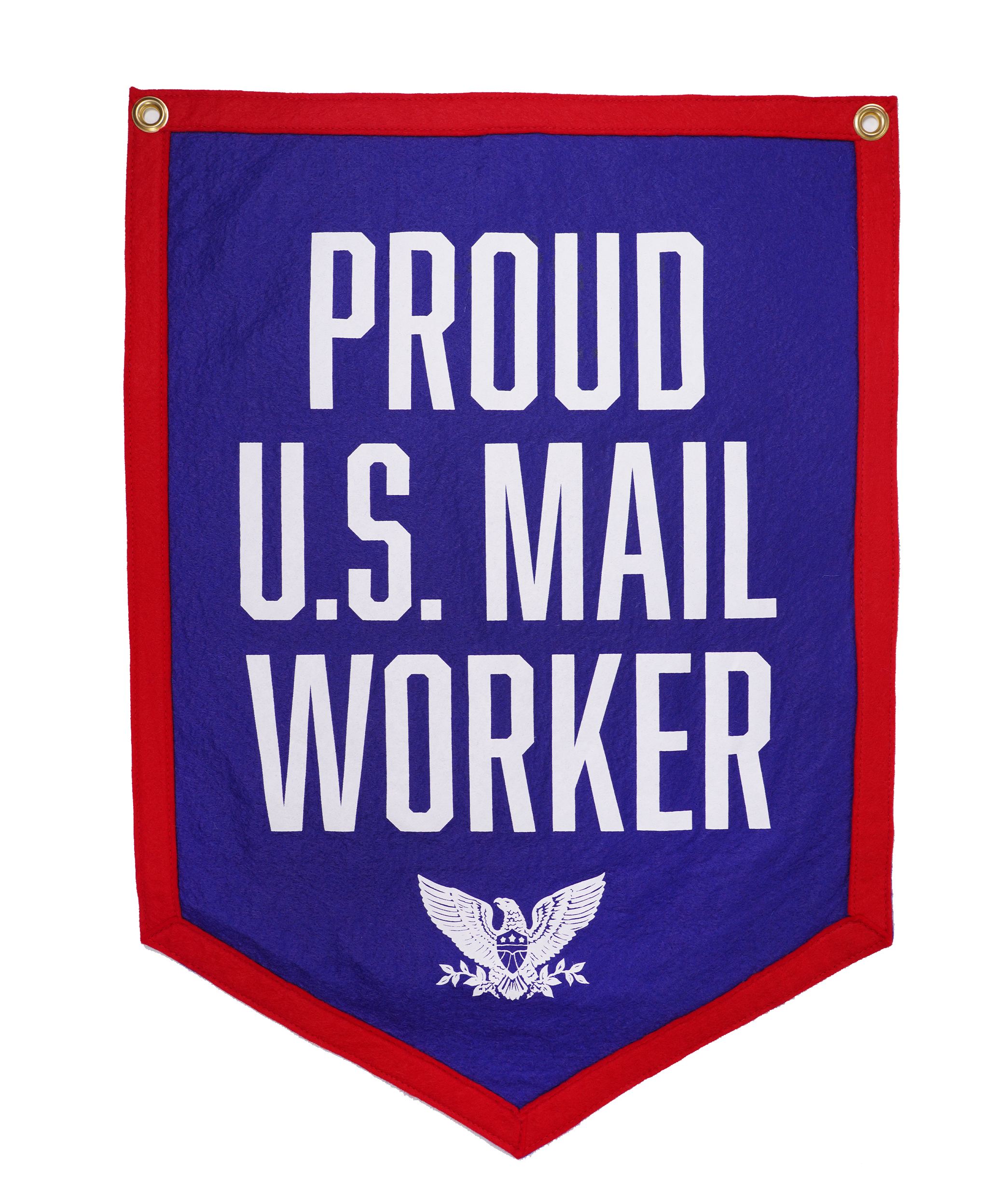 Proud U.S. Mail Worker Camp Flag | USPS® x Oxford Pennant