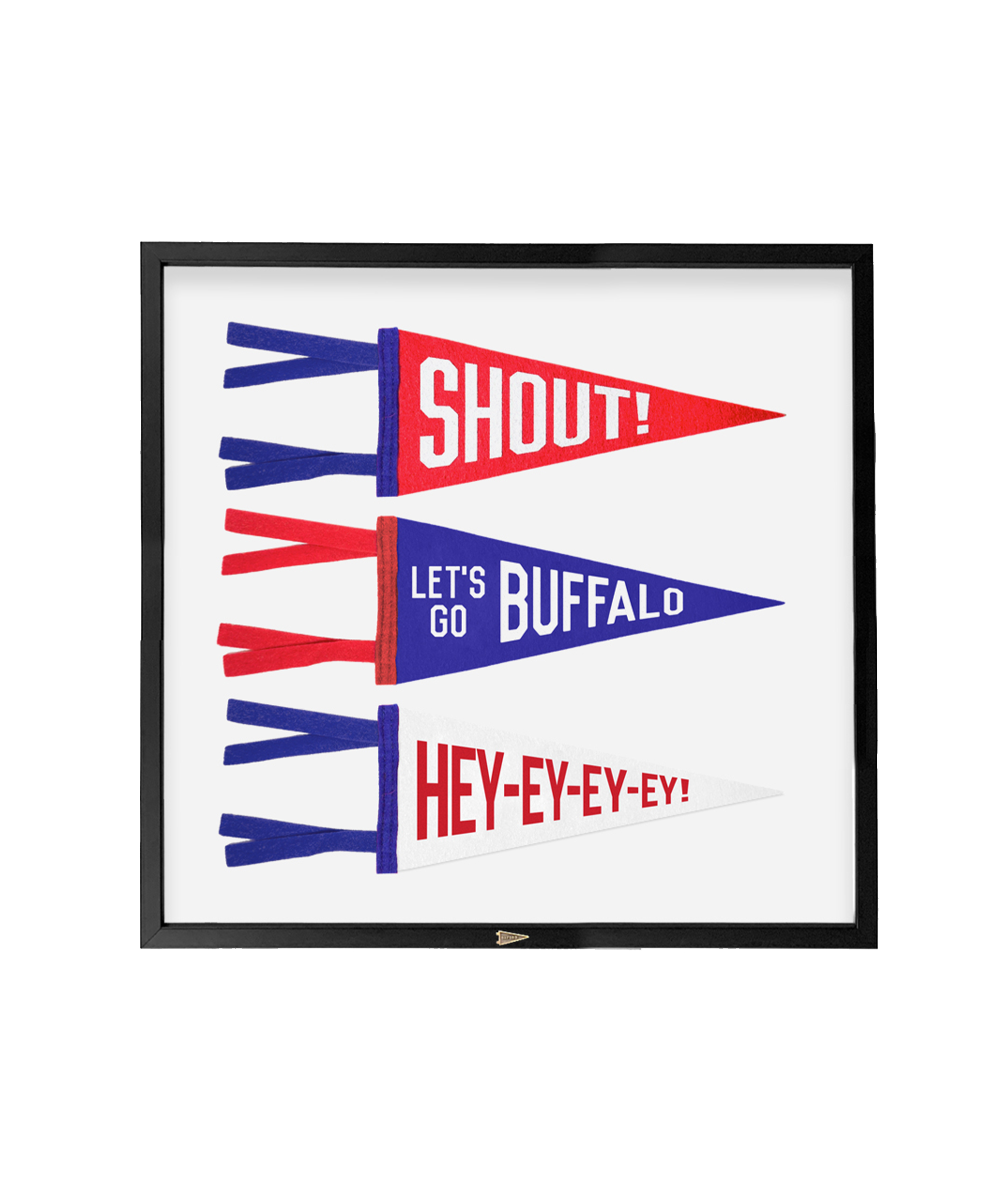 Buffalo Bills Decal-Red – MadeinBuffalo