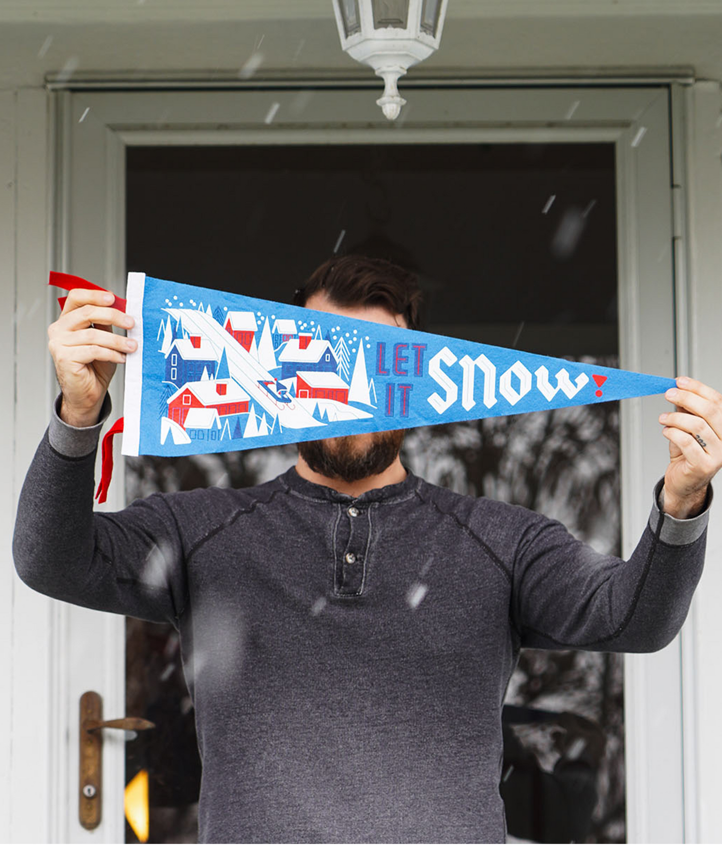 Let It Snow! Pennant • Invisible Creature x Oxford Pennant
