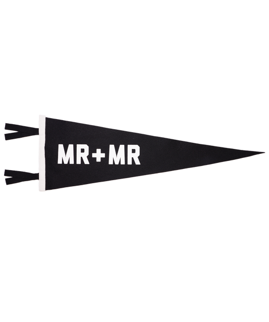 Mr + Mr Wedding Pennant