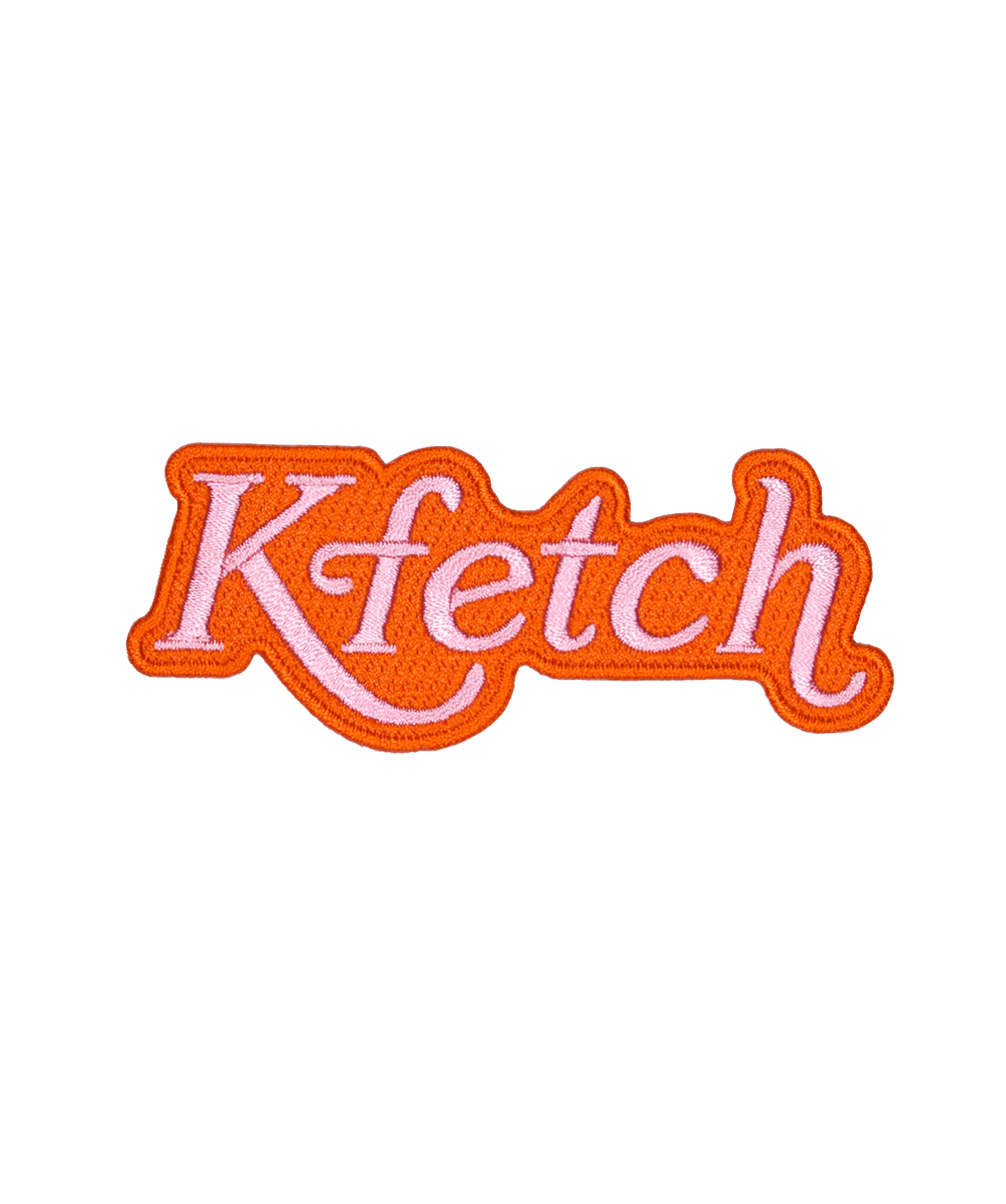 ★SALE★スムース天竺fishアイスクリーム＊パッチハンカチ＊19×14 Kfetch Embroidered Patch • Maxine x Oxford Pennant