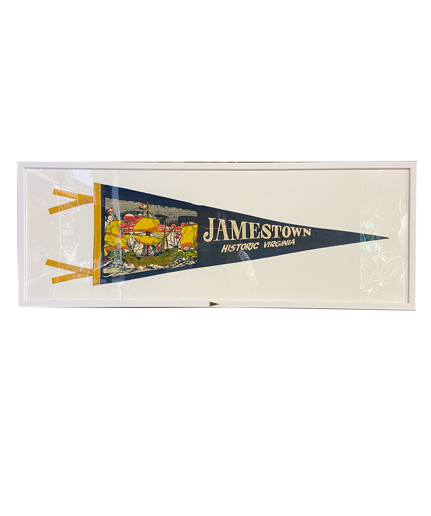 Vintage Jamestown, Virginia- Framed