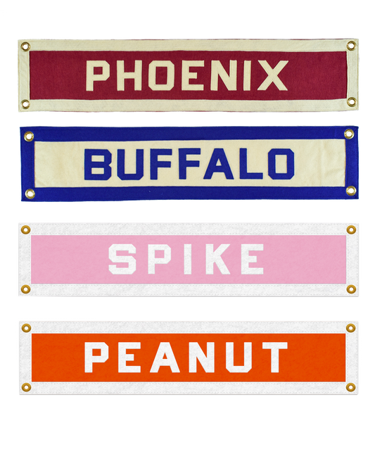 Personalized Word Banner