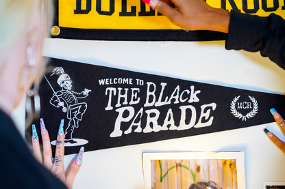 Welcome To The Black Parade Pennant - MCR x Oxford Pennant