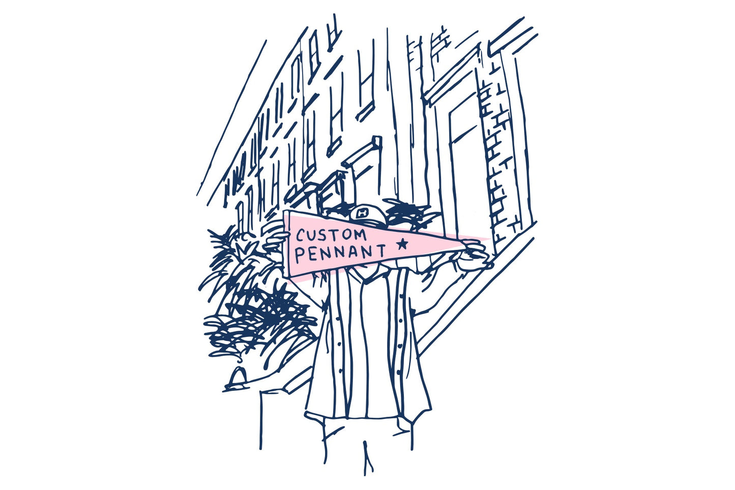 Custom One-Off Pennant - 9"x27" - MS