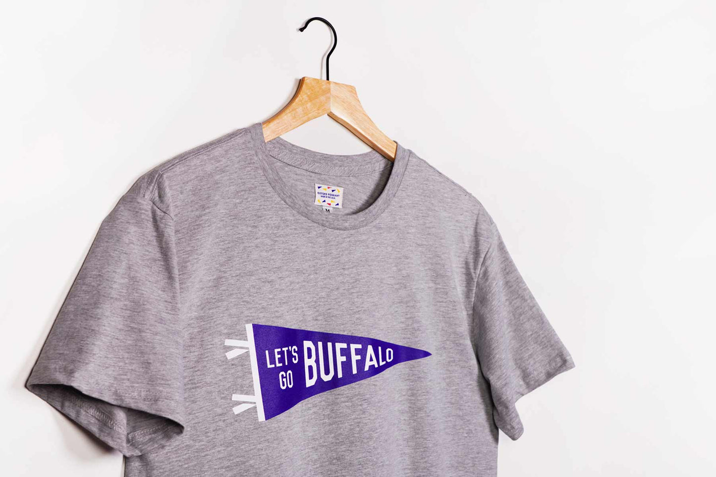 Let's Go Buffalo Pennant Tee