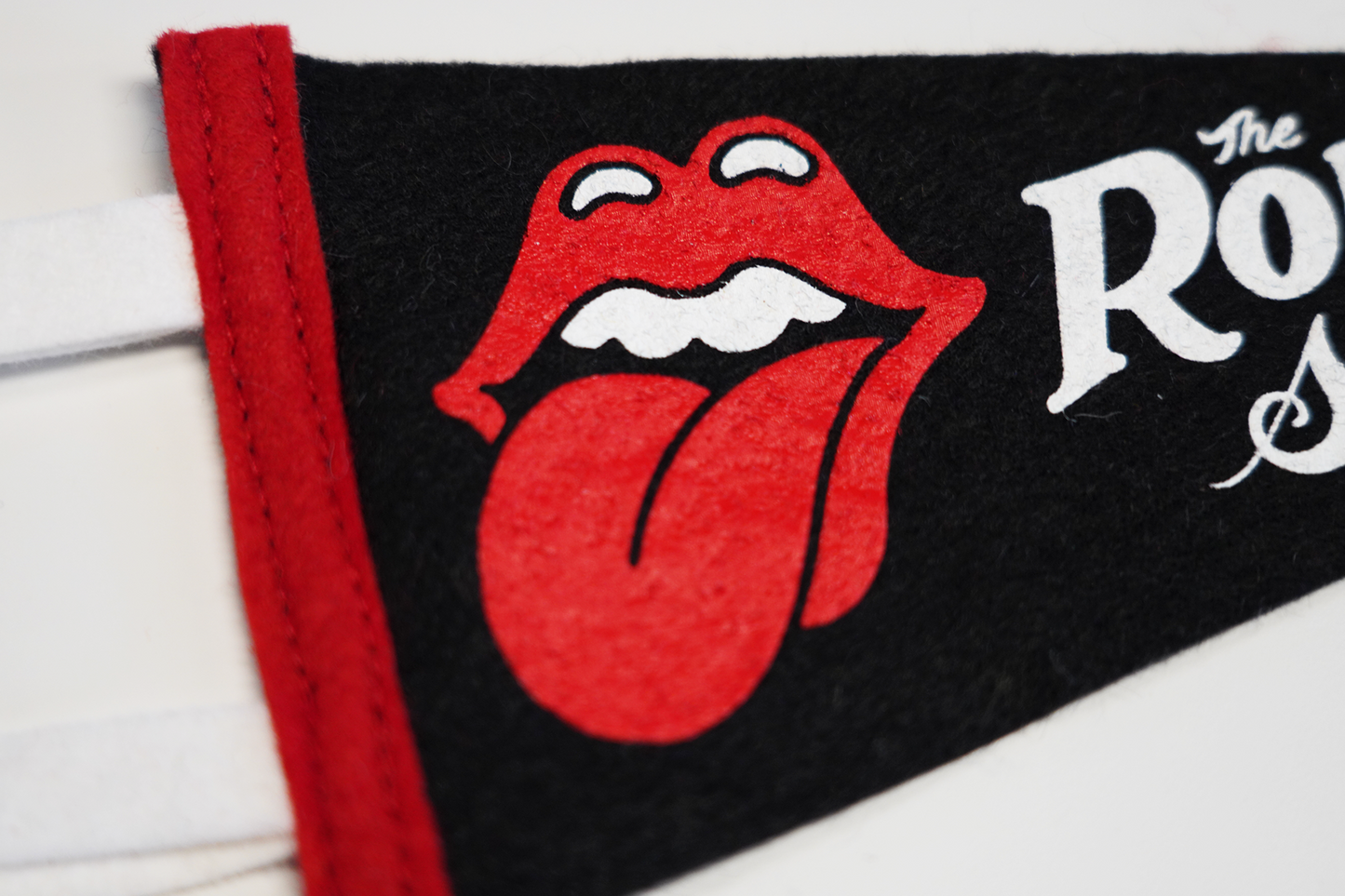 The Rolling Stones Mini Pennant • The Rolling Stones x Oxford Pennant