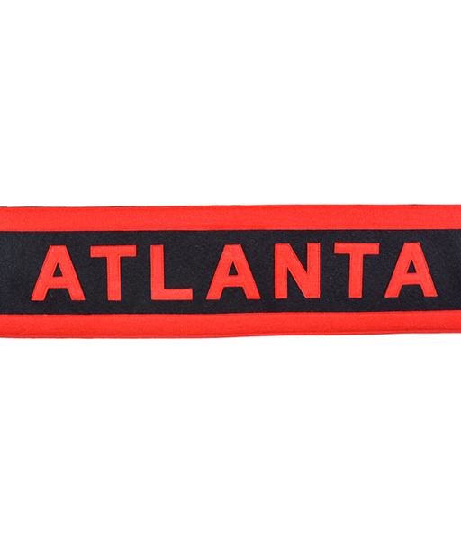 Atlanta, Georgia hand-sewn wool felt banner.