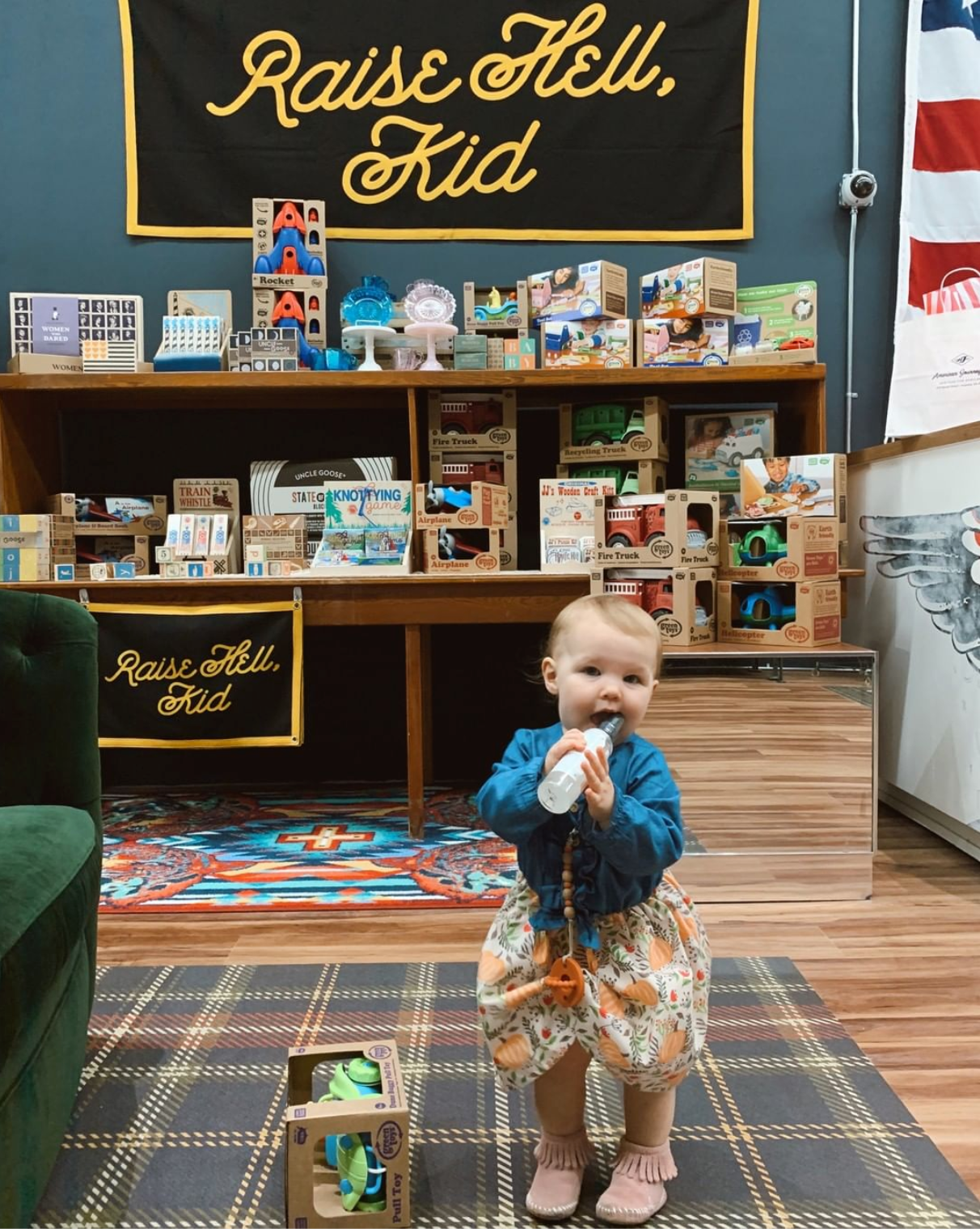 Raise Hell, Kid Championship Banner