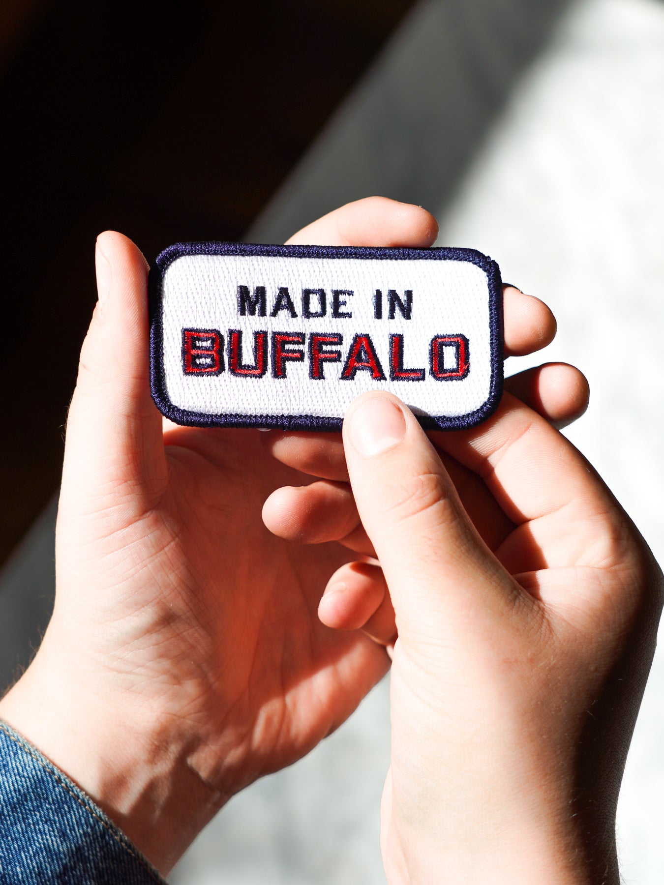 Made In Buffalo Embroidered Patch